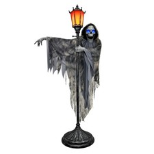 Haunted Living 9ft Animated Gaslight Ghoul Halloween Animatronic Prop NIB picture