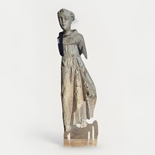 1500-1600s Spanish Colonial Santos Figure – Museum Marked 79.29.124” picture