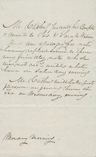 George Catlin SIGNED AUTOGRAPHED Letter Adventurer & Painter Plains Indians picture