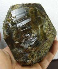 885g Vietnam RARE Huge Brown Clinohumite Crystal Specimen 1 lb 15 1/4 oz 93.00mm picture