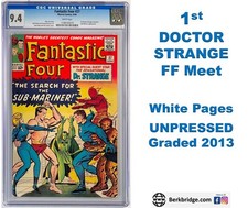 Fantastic Four 27 CGC 9.4 WP 1964 Marvel Comics Sub-Mariner Appearance 9.6 U/G?? picture