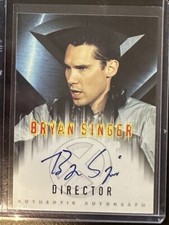 2000 Topps X-Men the Movie Authentic Autograph Bryan Singer Director RARE Auto picture