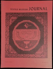 Textile Museum Journal 1967 - Mamluks Haji Baba Cloth Conservation Cleaning + picture