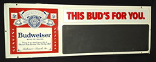 VTG BUDWEISER BUD BEER CHALKBOARD 24