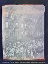 WEEGEE FAMOUS PHOTOGRAPHER NEGATIVES X 1 WENDELL WILKIE NYC ARTHUR FELLIG 1940'S picture