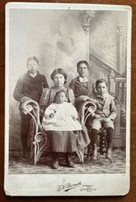 ID'd SANTEE SIOUX Children 1890s South Dakota  Photo Native American Rare picture