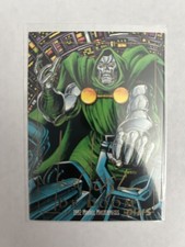 2016 Marvel Masterpieces DR DOOM 01/15 ALPHA 1992 Buyback Autograph Jusko Auto picture