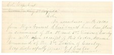 Important Orders Issued by Gen. George A. Custer on Very Day of Lee's Surrender picture