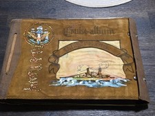 Rare One Of A Kind 1930s USS Texas Battleship Scrapbook 135+ Photos 60 Sigs + picture