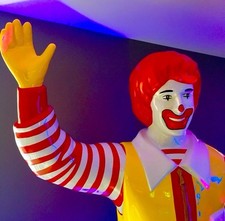 🍔 NOS Vintage McDonalds Statue Ronald McDonald Playland Playground picture