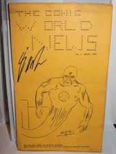 HOLY GRAIL George RR Martin 1964 1st Written Work Fanzine The Comic World News 9 picture
