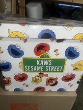 KAWS Uniqlo Sesame Street Cookie Monster Plush Toy picture
