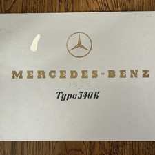 1938 MERCEDES BENZ TYPE 540K 540 K PRE WAR PREWAR BROCHURE picture