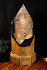6 ft tall Black Tourmaline Quartz Crystals picture