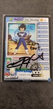 Dbz Ccg Score Vegeta The Ready FOIL LIMITED 121 Gencon Worlds Stamp Signed 1of1 picture