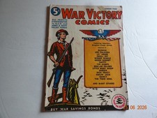 WAR VICTORY COMICS #1 1942 RARE WAR SAVINGS BONDS PROMO SUPERMAN picture