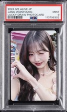 2024 IVE JAPAN 2ND EP ALIVE LUCKY DRAW PHOTOCARDS JANG WONYOUNG PSA 9 picture