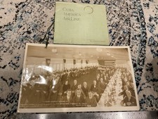 ORIG C.1927 ALEXANDER SEVERSKY OWNED CUBA AMERICA AIRLINE BROCHURE / PHOTO picture