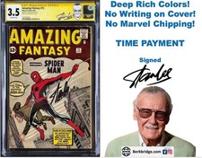 Amazing Fantasy #15 CGC 1962 Marvel Comics 1st App Spider-Man Signed STAN LEE SS picture