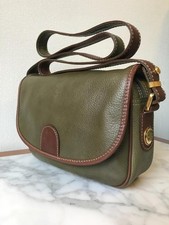 Loewe Men Vintage Enricero Ebenappe Shoulder Olive VHTF Designer Collection Popu picture