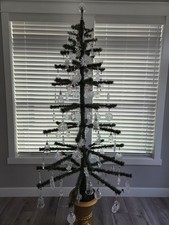 97 Waterford Crystal Ornaments With Display Tree. picture