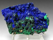 Azurite Malachite Botryoidal Azurite Druze, Tongshan Copper Iron Mine, China picture