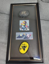 Knee Slider Signed Valentino Rossi Marco Simoncelli picture