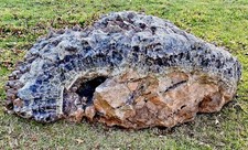 ⭐ 5-Ton Auralite-23 Boreal Amethyst Geode – Rare Chevron Crystal Cluster TX picture
