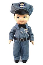 Vintage 1950s Buddy Lee Doll Pure Oil Uniform All Original House Mark Tag Rare picture