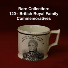 Extensive Collection of Over 120 British Royalty Coronation Commemoratives picture