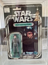 Vintage Kenner Star Wars Death Squad Commander ￼🟢⚫️ 12B GRAIL PIECE L👀K 😲 picture