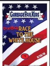 2016 2020 Gpk Garbage Pail Kids Disg-race to the White House Complete Sets Trump picture