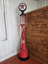 Rare 5 Gallon MAE WEST FRY Gravity Fed Visible Gas Pump Restored picture