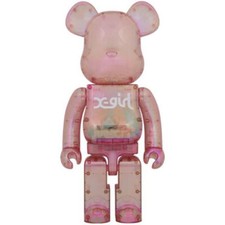 BE@RBRICK Bearbrick X-girl 2020 1000% Medicom Toy Figure Japan *in Hand* picture