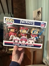Funko Pop Patriots 3 Pack - Brady, Gronk, Edelman picture