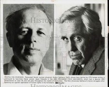 1985 Press Photo Andrei Sakharov, Played by Jason Robards in 