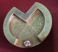 Mila Schon K18 Gold Buckle Diamond Mira Shawn Belt Mne Rare Model Limited Editio picture