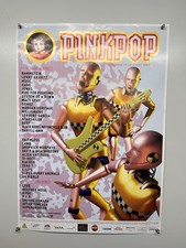 PinkPop Festival Poster Lenny Kravitz Faithless Original Venue Promotion 1998 picture