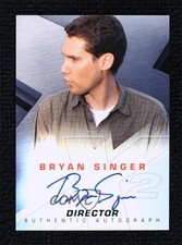 2003 Topps X-Men 2: United Authentic Bryan Singer Director Auto 18hi picture