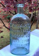 Antique c.1870s embossed DR. JAMES CRADDOCK & CO. PHILa ~Applied picture