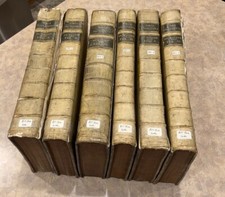 1657 6 VOLUME WALTON POLYGLOT [London] 8 languages Gen **RARE** picture