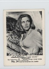 1964-65 Somportex James Bond 007 Honor Blackman as Pussy Galore #34 11bd picture