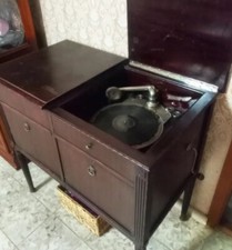 1911 Original Columbia Phonograph Ad. Grafonola Nonpareil Console. Opera Stars picture