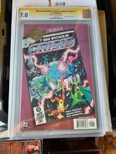 MILLENNIUM EDITION: CRISIS ON INFINITE EARTHS #1 PEREZ ART Chrome Cover CGC 7.0 picture
