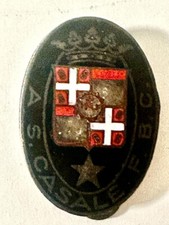 Casale Monferrato football A.S. F.B.C. enamel badge first half '900 picture