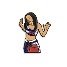 Aaliyah Tommy Hilfiger Enamel Pin Haughton Singer Artist Ltd Edition NEW Lapel picture