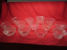 ALADDIN OIL ~ LAMP SHADES ~ ACID ETCHED ~ GAS ~ OIL ~ GLASS ~ HUGE ASSORTMENT picture