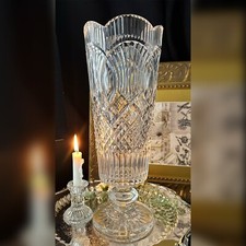 Rare Signed Waterford Crystal Vase Jim O'Leary Limited Edition 1 of 1 picture