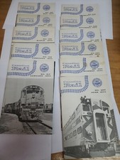Canadian Rail Magazine  1970  (complete year)  11 issues  1970 picture
