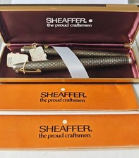 Schaefer Imperial Silver Fountain Pen Ballpoint Pen Set Diamond Decoration picture